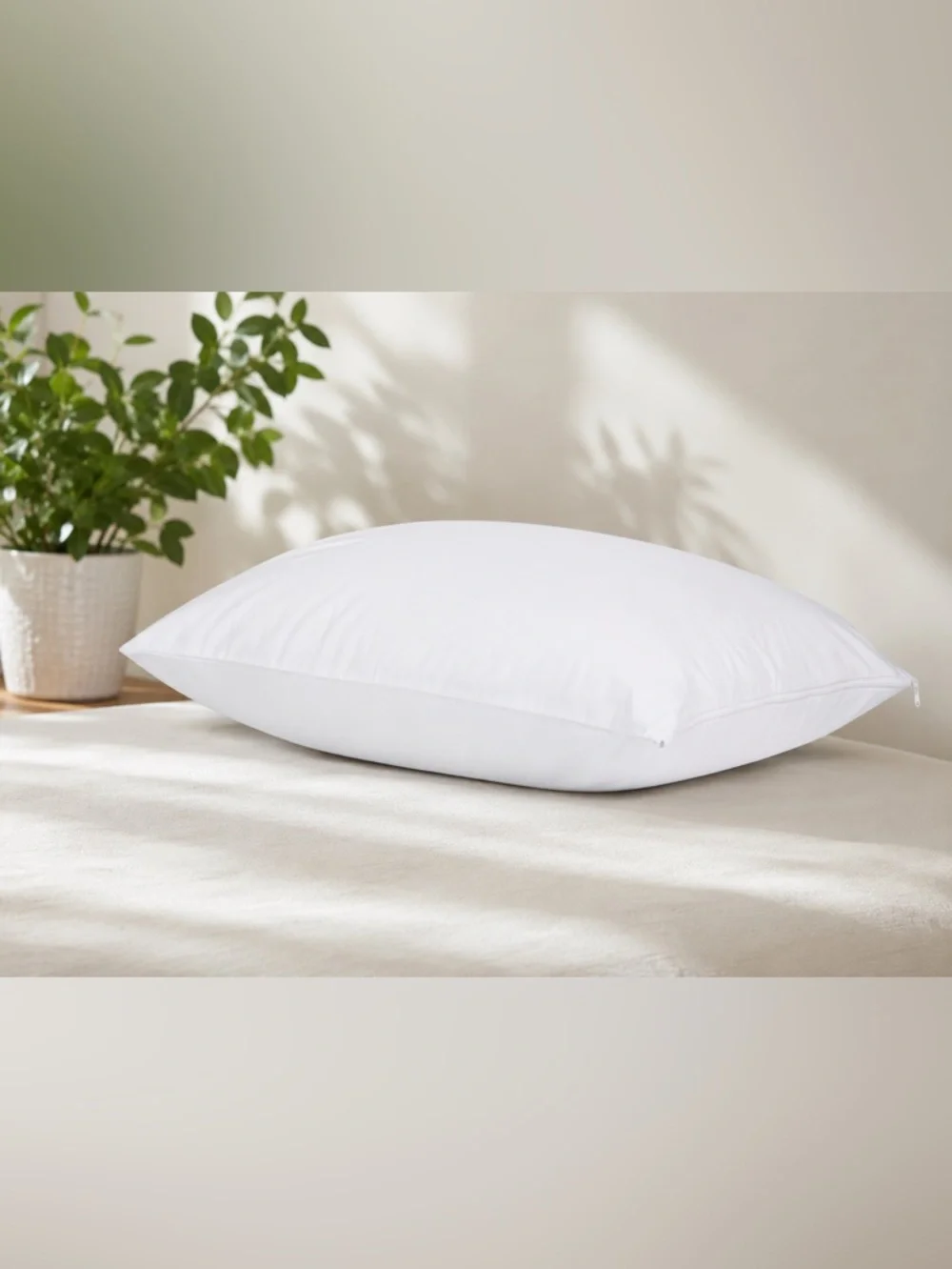 Set of 2 Parachute White Pillow Protectors- KING